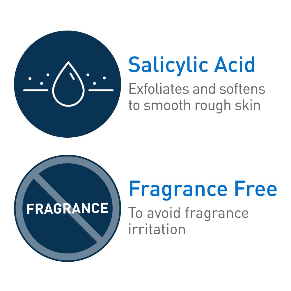 CeraVe SA Moisturizing Cream. Exfoliates and Softens Rough Skin. 16oz | Smooths Rough Skin with Salicylic Acid. Lactic Acid. Hyaluronic Acid. Niacinamide Fragrance-Free & Allergy Tested